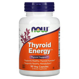 Now Foods, Thyroid Energy, 90 Vegetarian Capsules - 733739033680 | Hilife Vitamins