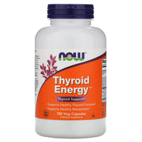 Now Foods, Thyroid Energy, 180 Veg Capsules - 733739033697 | Hilife Vitamins