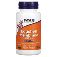 Now Foods, NATURAL EGGSHELL MEMBRANE(R) 500mg, 60 Capsules - 733739033857 | Hilife Vitamins
