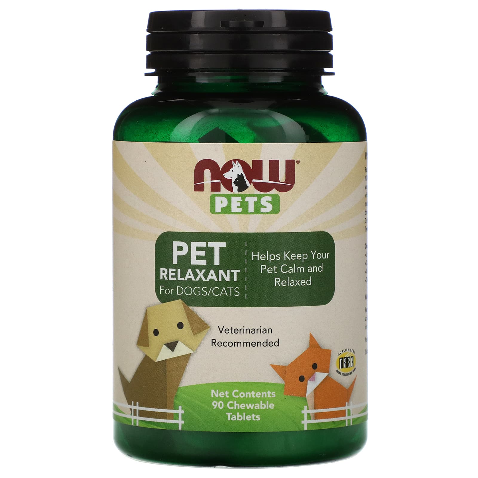 Now Foods, Now Pets Relaxant, 90 Lozenges UPC 733739043108 | HiLife Vitamins