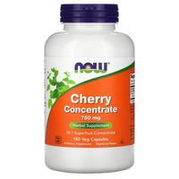 Now Foods, Black Cherry Extract 750mg 180, 180 Vegetarian Capsules UPC 733739046314 | HiLife Vitamins