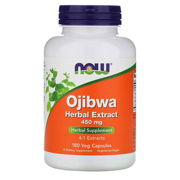 Now Foods, Ojibwa Esiak 450 mg, 180 Veg Capsules - 733739046741 | Hilife Vitamins
