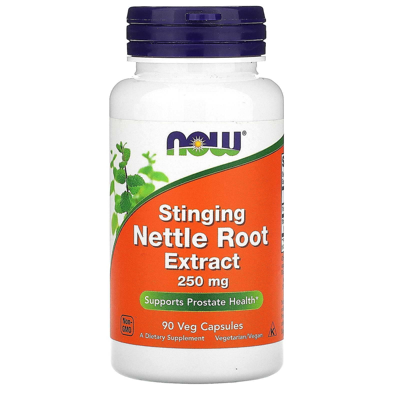 Now Foods, Nettle Root Extract 250 mg, 90 Veg Capsules - 733739047199 | Hilife Vitamins