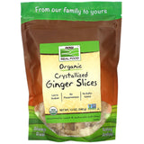 Now Foods, Ginger Slices, 12 Oz - 733739056955 | Hilife Vitamins