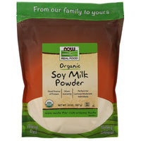 Now Foods, Soy Milk Organic, 20 OZ Powder UPC 733739058379 | HiLife Vitamins