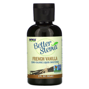 Now Foods, Betterstevia Liquid Vanilla, 2 OZ - 733739069795 | Hilife Vitamins