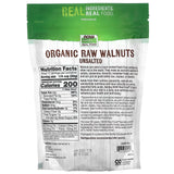 Now Foods, Organic Walnuts Raw, 12 Oz - [product_sku] | HiLife Vitamins
