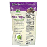 Now Foods, Real Food, Organic Monk Fruit, 1-to-1 Sugar Replacement, 1 Lb