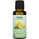Now Foods, Lemon Oil Organic - 733739074201 | Hilife Vitamins