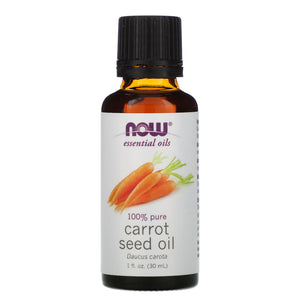 Now Foods, Carrot Seed Oil - 733739074829 | Hilife Vitamins