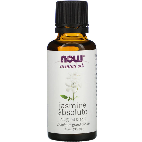 Now Foods, Jasmine Absolute Oil 7.5 - 733739075574 | Hilife Vitamins