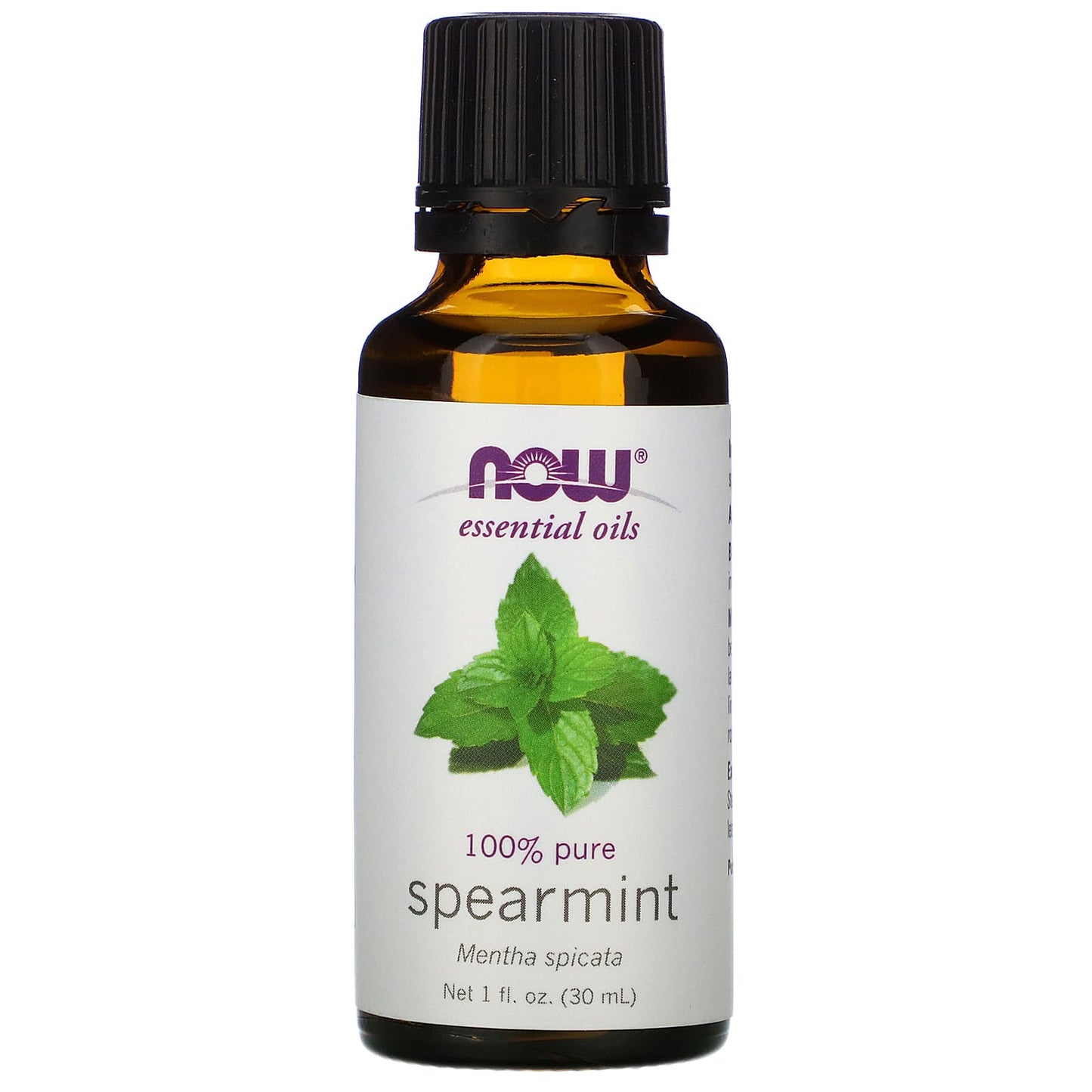 Now Foods, Spearmint Oil, 1 FL Oz - 733739076205 | Hilife Vitamins