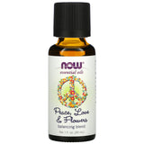 Now Foods, Peace, Love & Flowers Oil Blend - 733739076342 | Hilife Vitamins