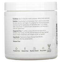 Now Foods, Cocoa Butter Pure, 7 OZ OZ - [product_sku] | HiLife Vitamins