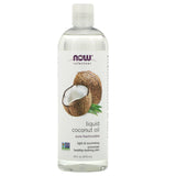 Now Foods, Liquid Coconut Oil Fractionated, 16 OZ oil - 733739077035 | Hilife Vitamins
