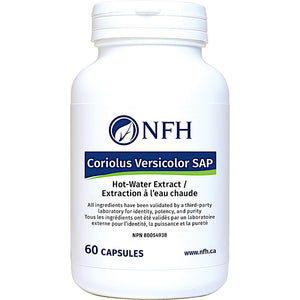 nutritional Fundamentals for health, Coriolus Versicolor SAP, 60 Capsules - 856711001931 | Hilife Vitamins