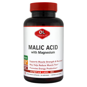 Olympian Labs, Malic Acid, 90 Capsules - 710013003096 | Hilife Vitamins