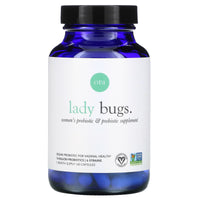 Ora Organic, Lady Bugs, Women’s Probiotic & Prebiotic Supplement, 60 Capsules UPC 856720007559 | HiLife Vitamins