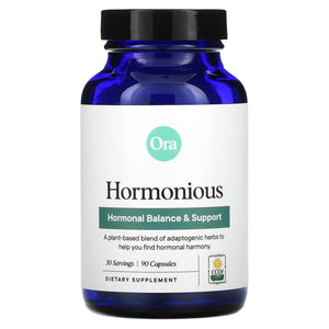 Ora Organic, Hormonious: Hormonal Balance & Support, 90 Capsules - 856720007580 | Hilife Vitamins