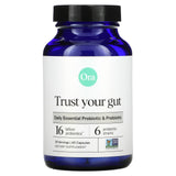 Ora Organic, Trust Your Gut: Probiotic, 60 Vegan Capsules - 856720007665 | Hilife Vitamins