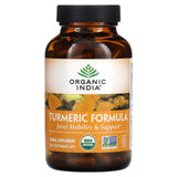 Organic India, Turmeric, 180 Vegetarian Capsules - 801541512485 | Hilife Vitamins