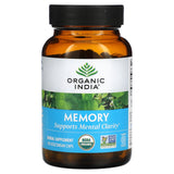 Organic India, Memory, 90 Vegetarian Capsules - 851469000724 | Hilife Vitamins