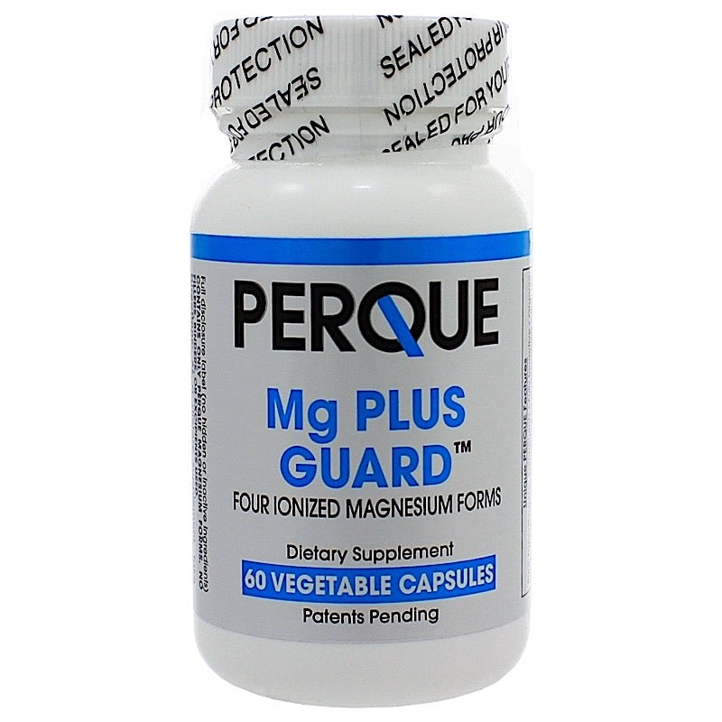 PErQue, Magnesium Plus Guard™, 60 Vegetable Capsules UPC 791760029003 | HiLife Vitamins