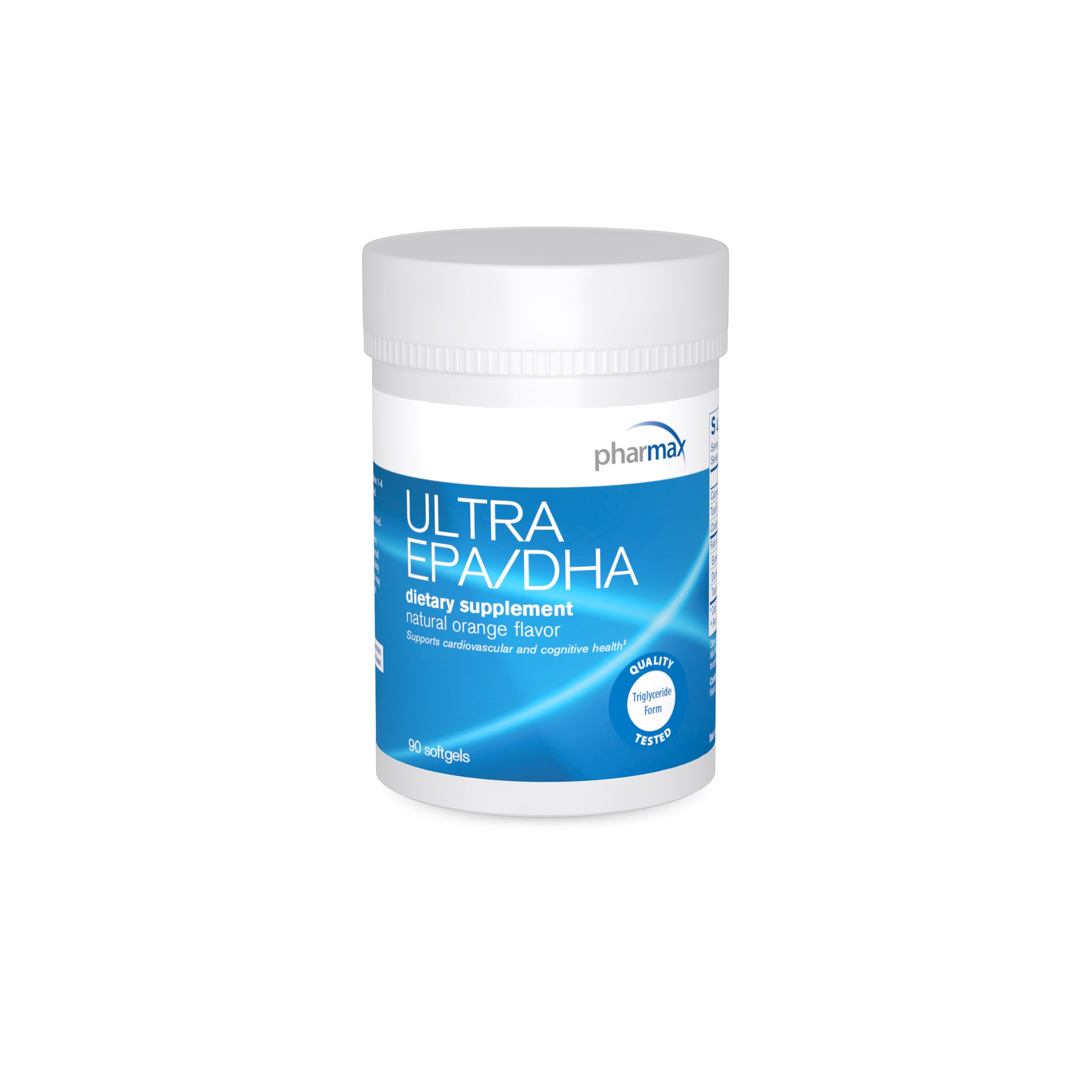 Pharmax, Ultra EPA/DHA, 90 Softgels UPC 883196200115 | HiLife Vitamins