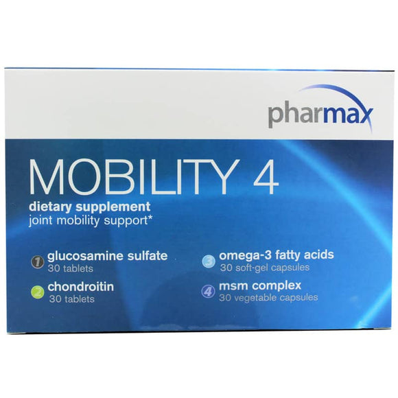 Pharmax, Mobility 4, 30 strips - 883196204809 | Hilife Vitamins