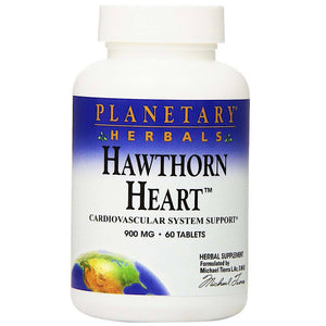 Planetary Herbals, Hawthorn Heart™ 900 mg, 60 Tablets - 021078100072 | Hilife Vitamins