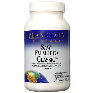 Planetary Herbals, Saw Palmetto Classic™, 90 Tablets - 021078102687 | Hilife Vitamins