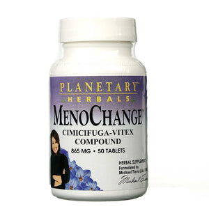 Planetary Herbals, Menochange™ 865 mg, 50 Tablets - 021078103240 | Hilife Vitamins