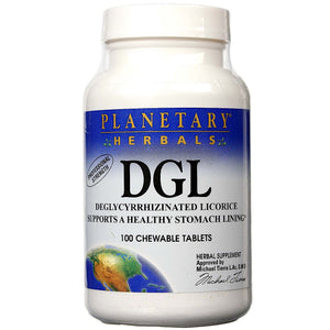 Planetary Herbals, Dgl, 100 Tablets - 021078105008 | Hilife Vitamins
