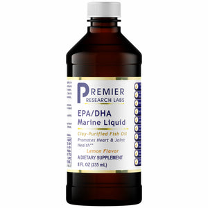 Premier Research Labs, EPA/DHA Marine Liquid 8 oz - 807735013486 | Hilife Vitamins