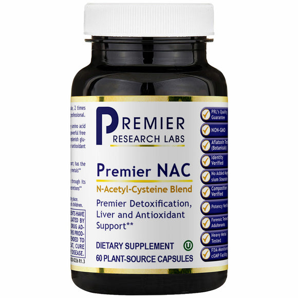 Premier Research Labs, Premier NAC, 60 caps - 807735021719 | Hilife Vitamins