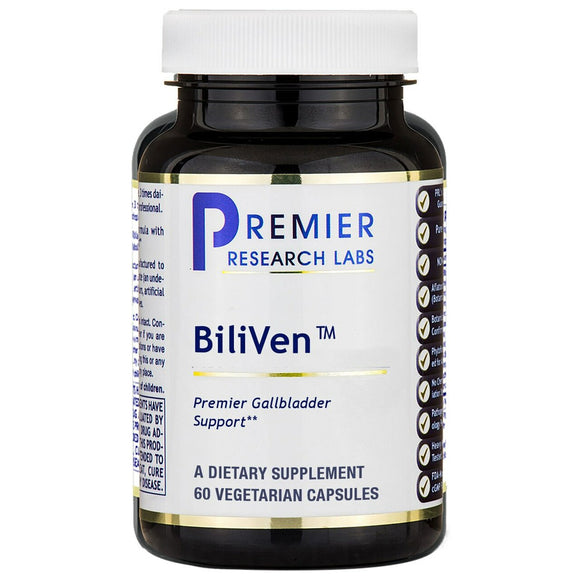 Premier Research Labs, BiliVen, 60 Vegetarian Capsules - 807735024116 | Hilife Vitamins