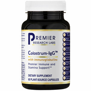 Premier Research Labs, Colostrum-IgG, 60 Vegetable Capsules - 807735027506 | Hilife Vitamins