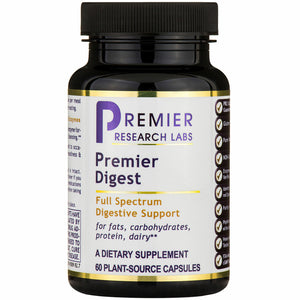 Premier Research Labs, Premier Digest, 60 Vegetarian Capsules - 807735029456 | Hilife Vitamins