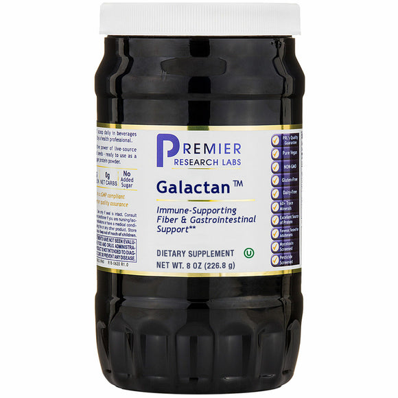 Premier Research Labs, Galactan  Powder, 8 Oz - 807735021245 | Hilife Vitamins