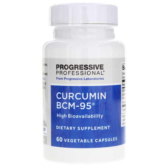Progressive Laboratories, Curcumin BCM-95, 60 Vegetable Capsules - 351821008141 | Hilife Vitamins