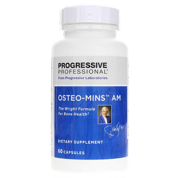 Progressive Laboratories, Osteo-Mins AM, 60 Capsules - 351821011103 | Hilife Vitamins