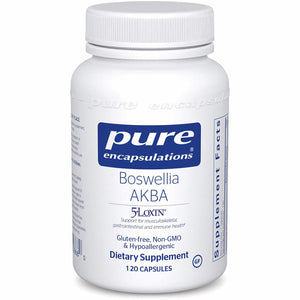Pure Encapsulations, Boswellia AKBA, 120 Capsules - 766298008660 | Hilife Vitamins