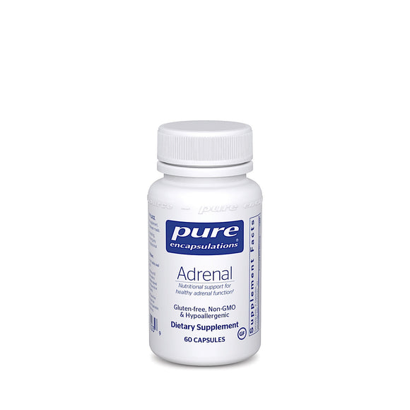 Pure Encapsulations, Adrenal, 60 Capsules - 766298000039 | Hilife Vitamins