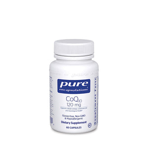 Pure Encapsulations, CoQ10 120 mg, 60 Capsules - 766298000794 | Hilife Vitamins