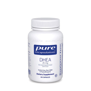 Pure Encapsulations, DHEA 25 mg, 60 Capsules - 766298000992 | Hilife Vitamins