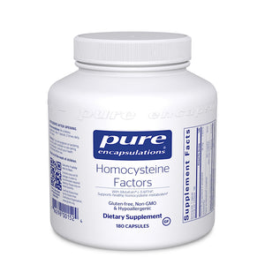 Pure Encapsulations, Homocysteine Factors, 180 Capsules - 766298001524 | Hilife Vitamins