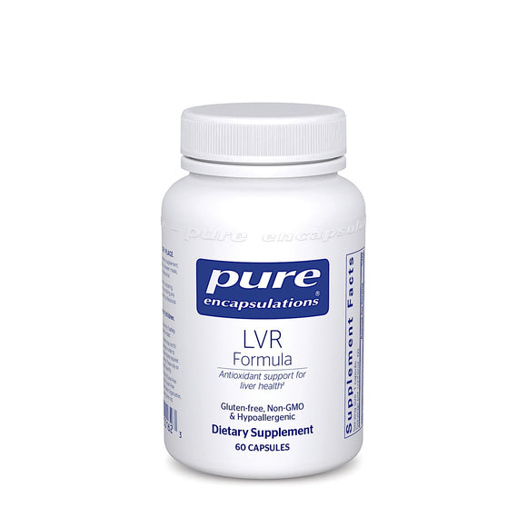 Pure Encapsulations, LVR Formula, 60 Capsules - 766298001623 | Hilife Vitamins