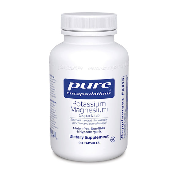 Pure Encapsulations, Potassium Magnesium (Asp, 90 Capsules - 766298002170 | Hilife Vitamins