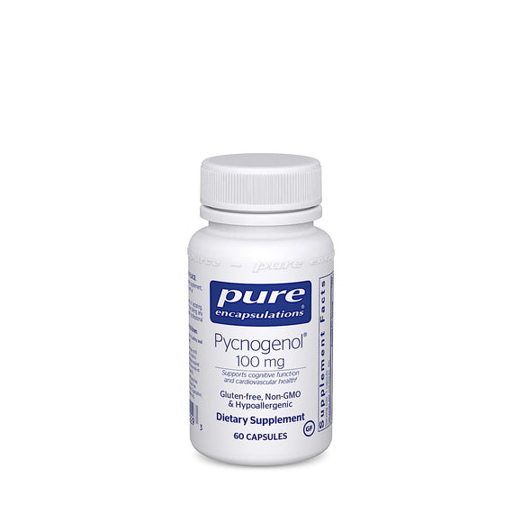 Pure Encapsulations, Pycnogenol 100 mg, 60 Capsules - 766298002293 | Hilife Vitamins