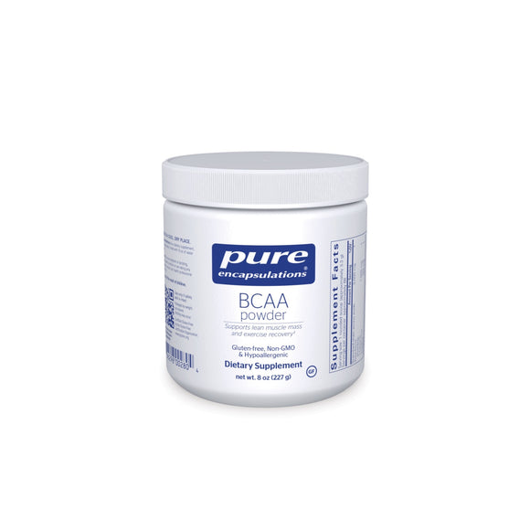 Pure Encapsulations, BCAA Powder, 8 oz - 766298002804 | Hilife Vitamins